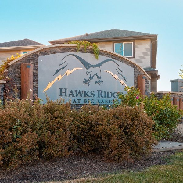 Entrance at Hawks Ridge