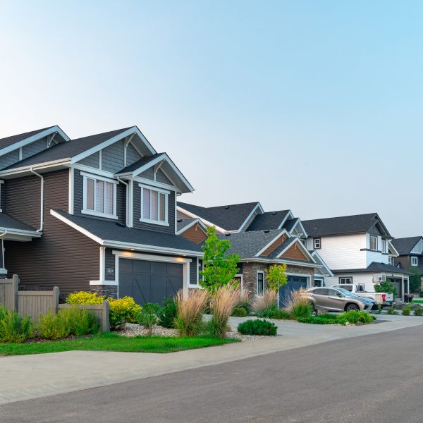 Front garage homes in Hawks Ridge by Big Lake